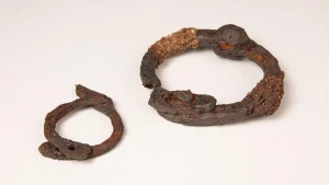 Rare Celtic iron shackles France