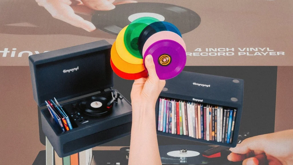 Tiny Vinyl Player Hits Target Shelves for $49.99 – Mini Turntable Redefines Vinyl Collecting