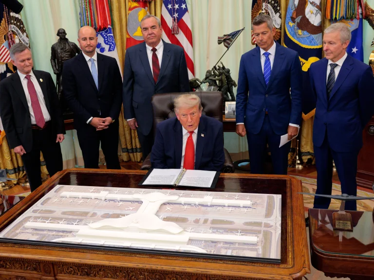 Trump changes Washington DC skyline