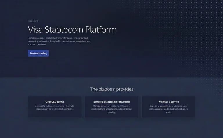 Visa Stablecoin Platform expansion