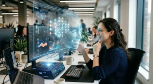 AI human expertise scaling diagram