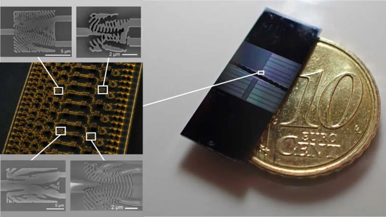 AI‑Designed Photonic Chip Components Shrink 500‑Fold, Paving Way for Ultra‑Compact Optics