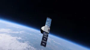 Air‑breathing electric propulsion satellite