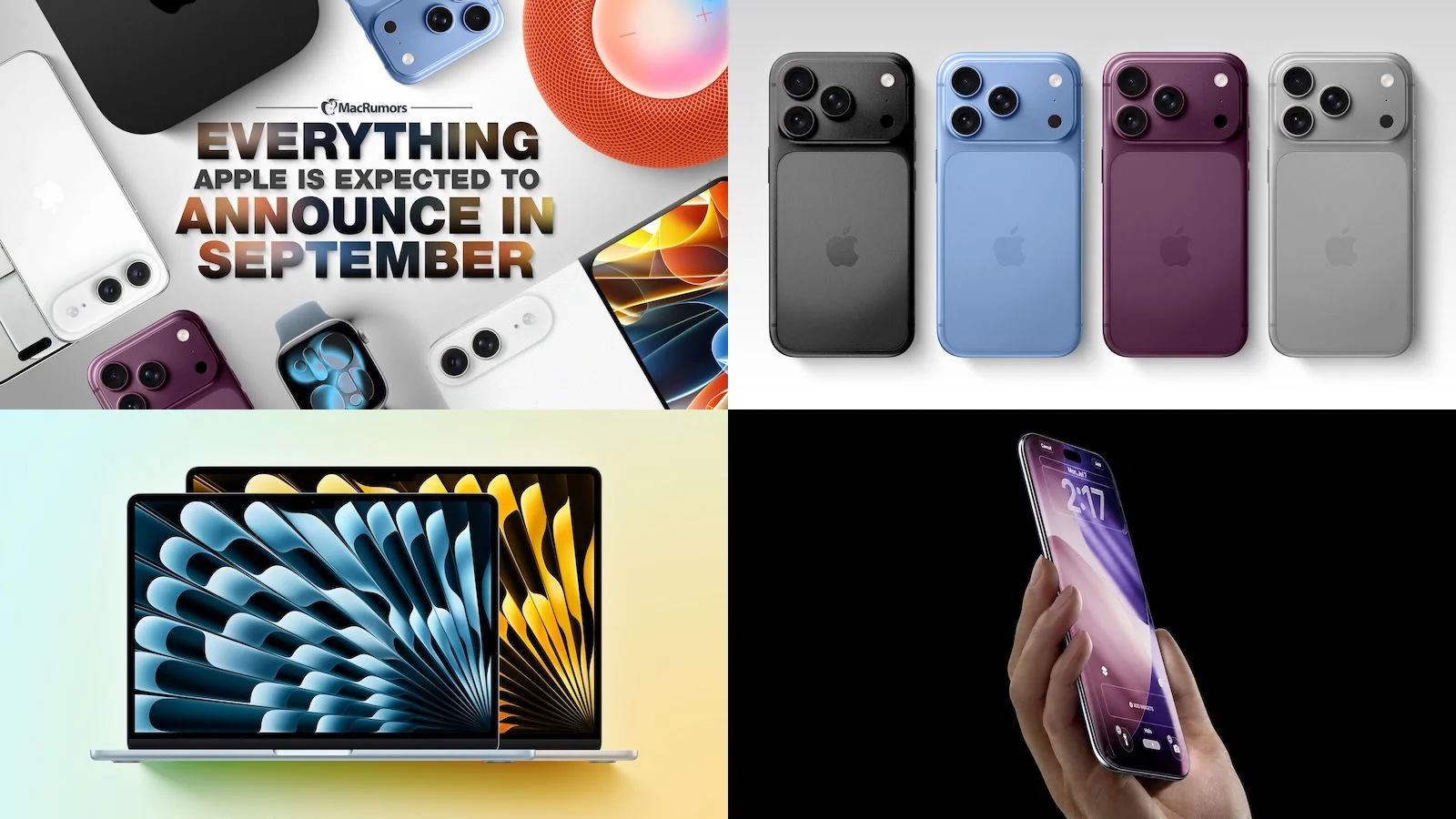 Apple September announcements: iPhone 18 split launch, MacBook Air shortage, and privacy glitch
