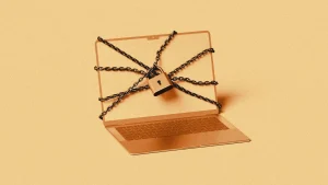 Secure email encryption illustration