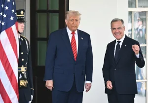 Carney mocks Trump teleprompter incident