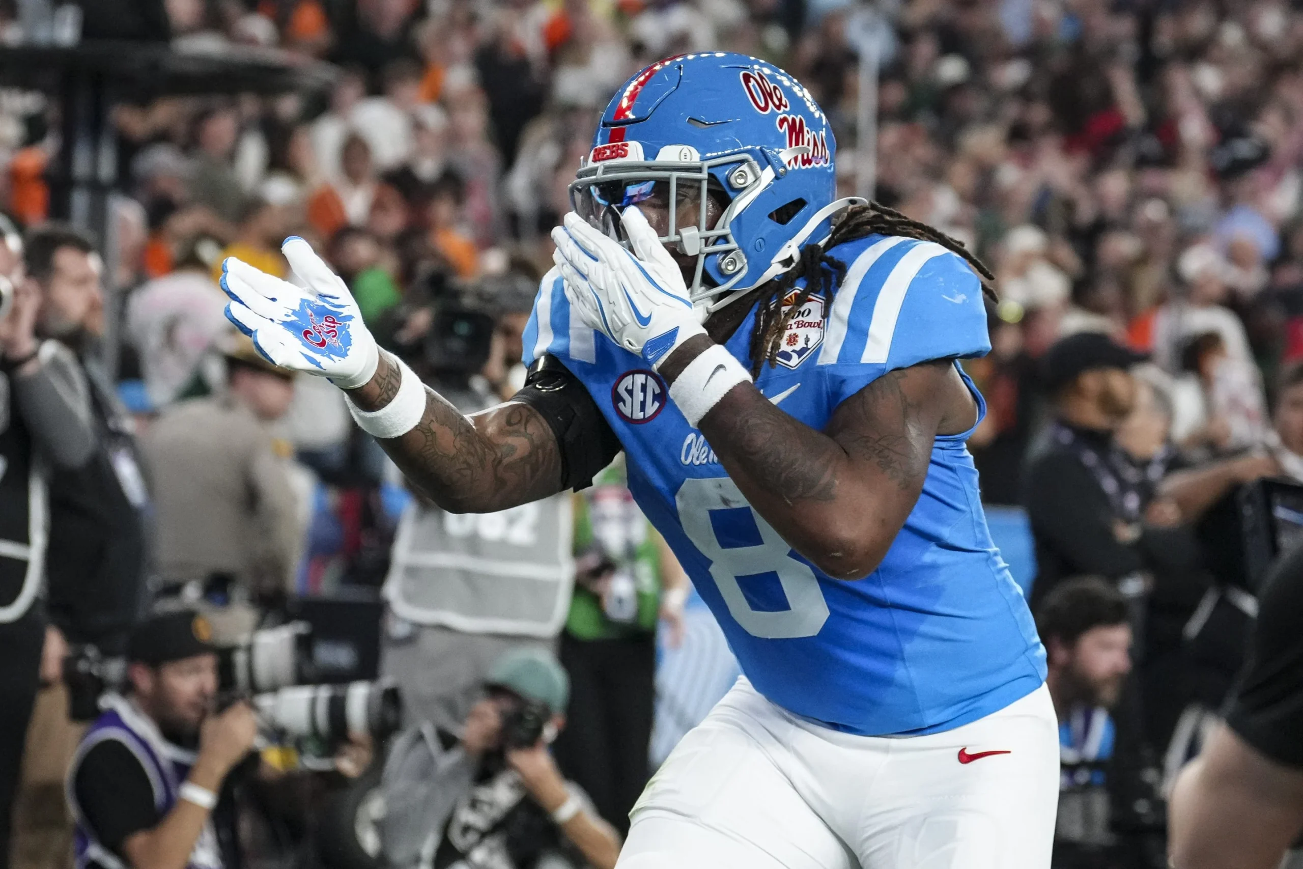 College sports amateurism on trial: Ex‑NFL tight end Dae’Quan Wright aims for LSU comeback