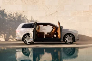 Genesis GV90 SUV with coach doors