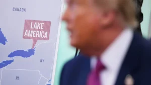 Google Maps Lake America rename