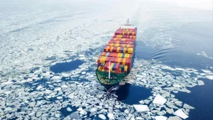 Ice Silk Road Arctic shipping route