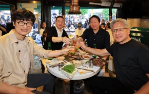 Jensen Huang dinner market impact