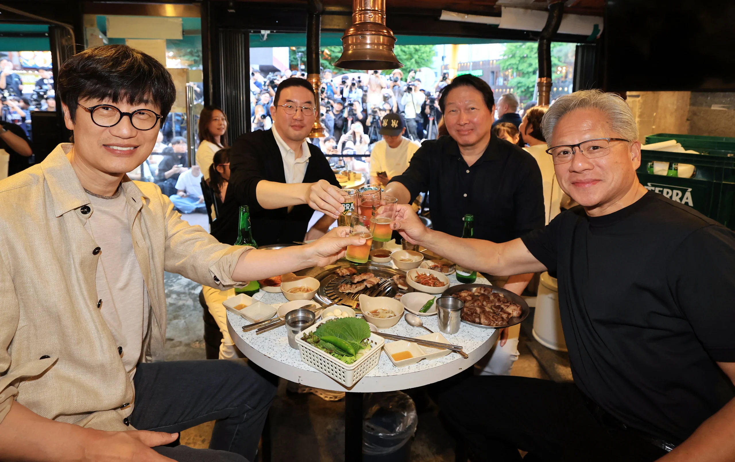 Jensen Huang dinner sparks stock surges as Nvidia shares jump