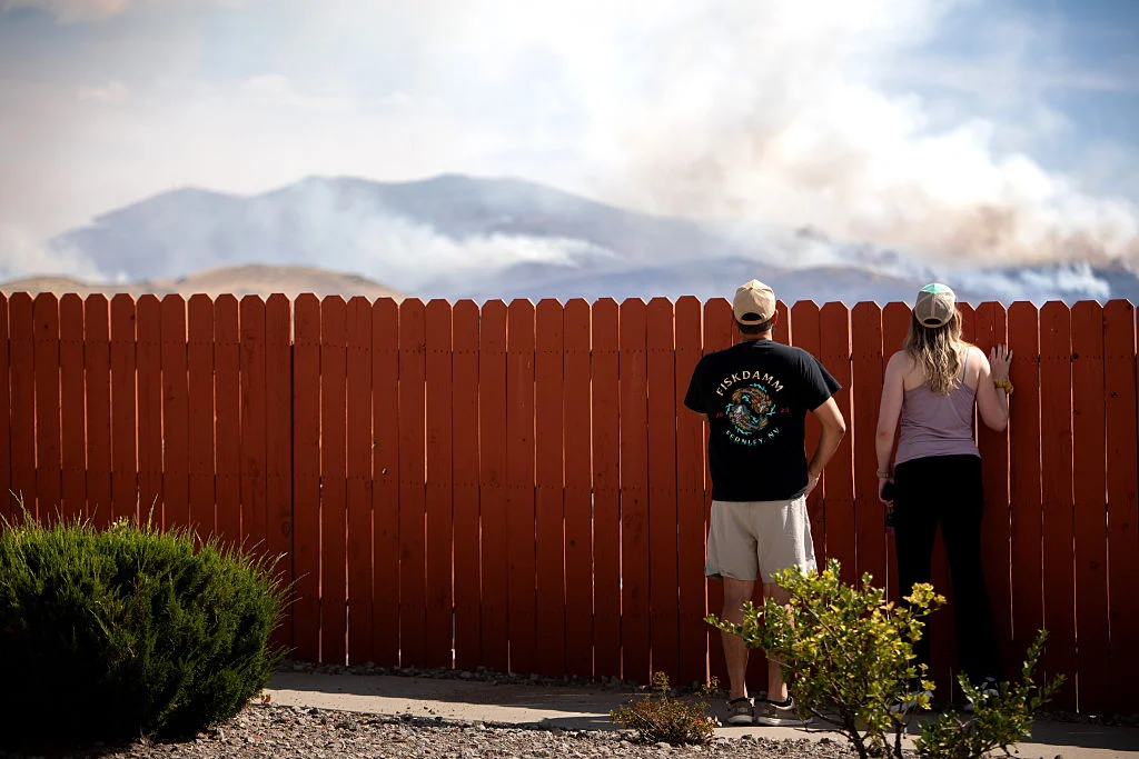 Nevada wildfire evacuations surge as Hawk fire forces 42,000 to flee