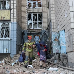 Russia missile barrage over Ukraine