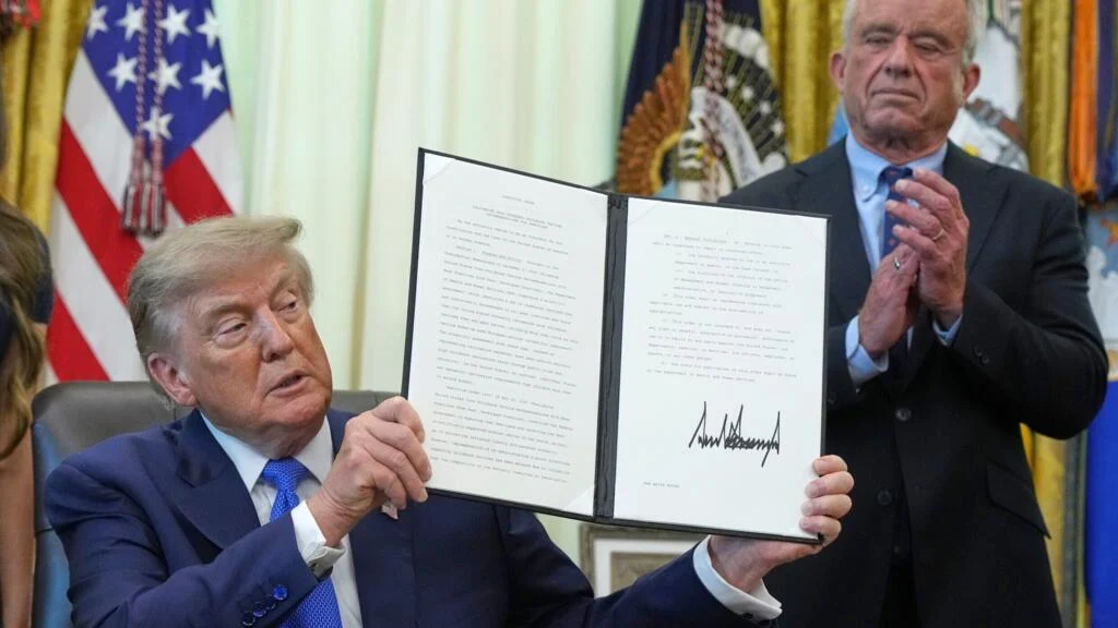 Trump Calls for Rethink of School Vaccine Mandates Amid Measles Surge
