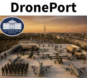 Trump drone port White House