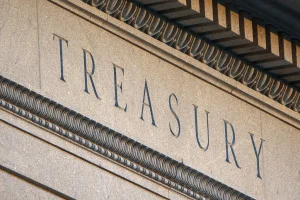 U.S. Treasury bond market stress