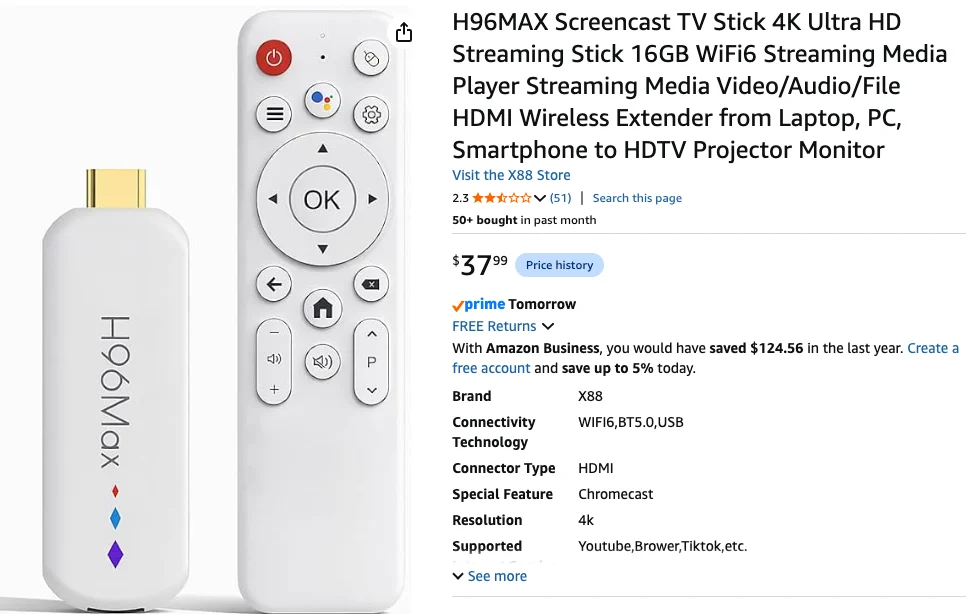 Why Every Buyer Should Question a TV Streaming Stick Before Purchase