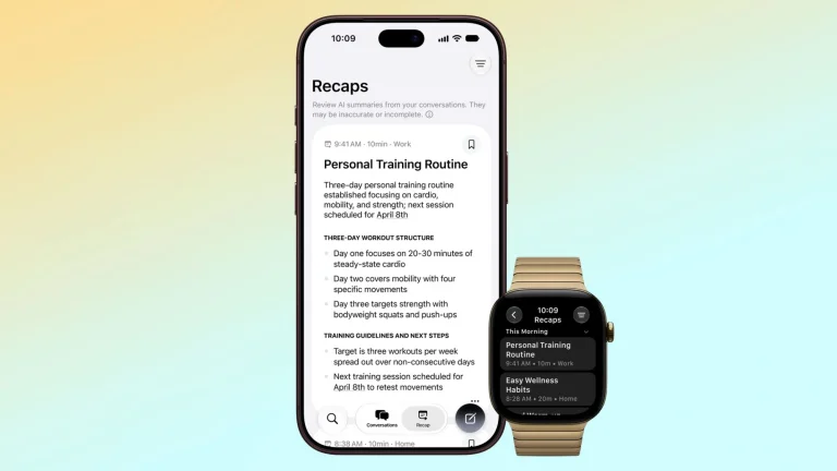 Apple Siri Recap privacy features
