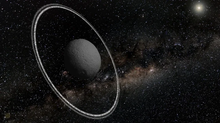 JWST Chariklo rings transformation