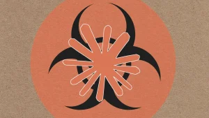 Claude bioweapon risk illustration