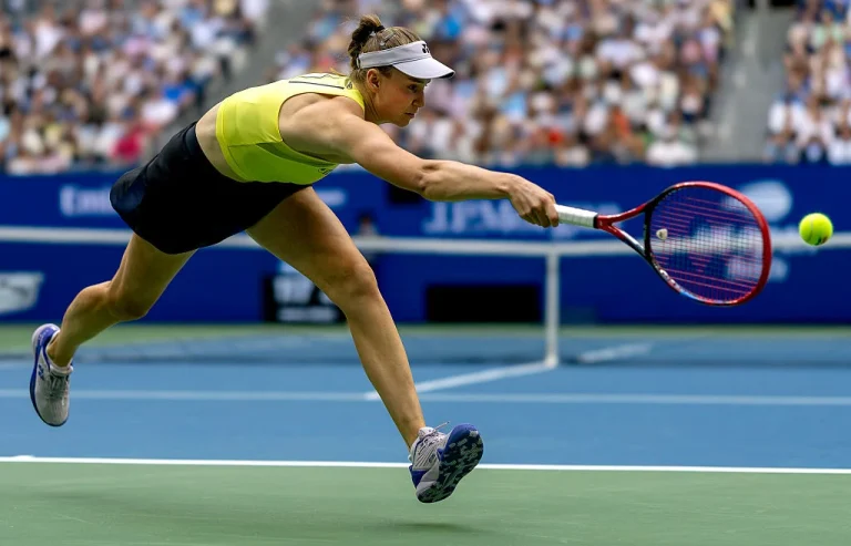 Elena Rybakina lifts US Open trophy