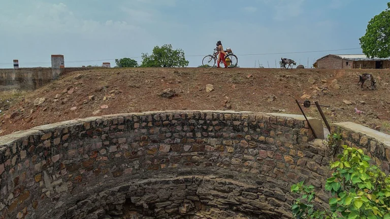 Human freshwater removal map illustration