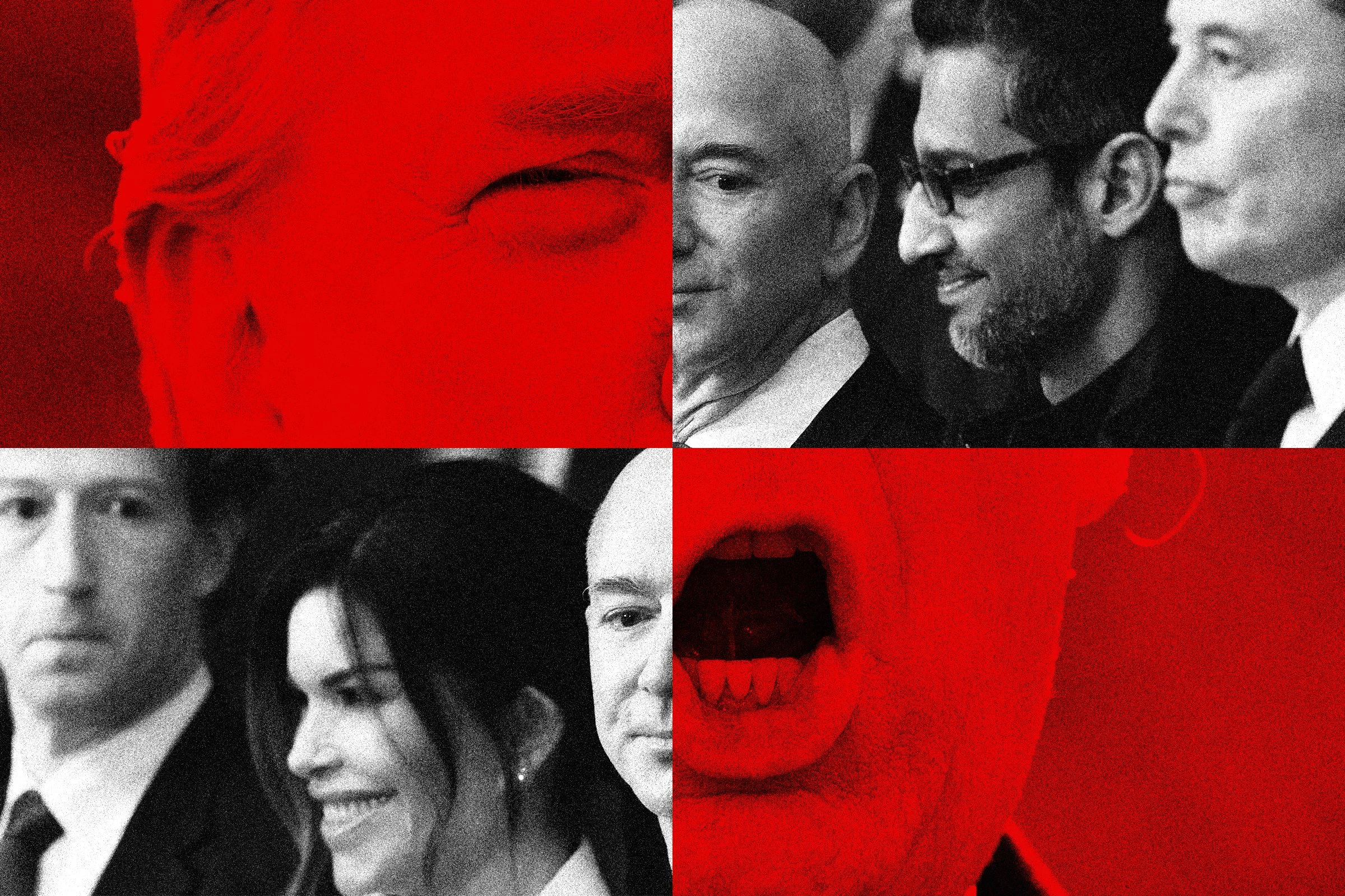 Postpandemic Tech Bust Drives Billionaires Toward Trump