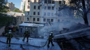 Kyiv internet outage after Russian attack