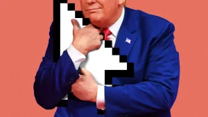 Trump AI hoax political scandal